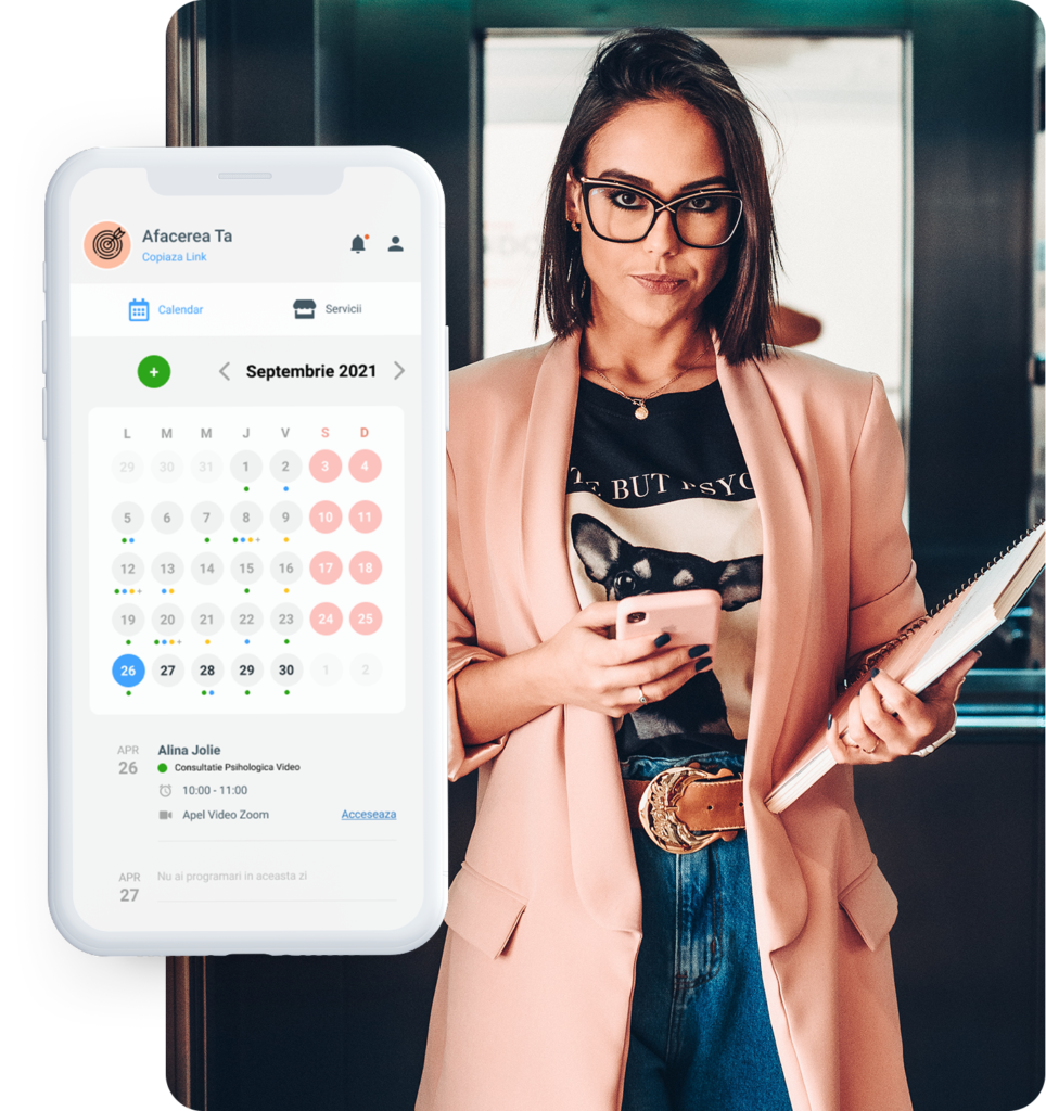 Primesti programari in calendarul tau si incasezi plati cu cardul bancar